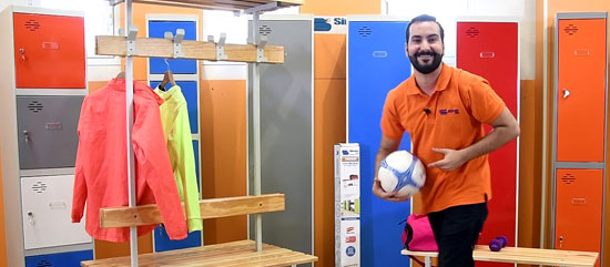 estanterías metálicas para gimnasios